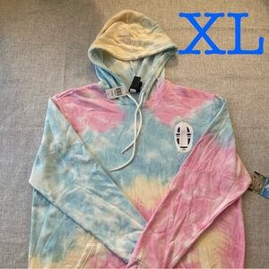 XL Studio Ghibli Spirited Away Icons Tie-Dye Hoodie
